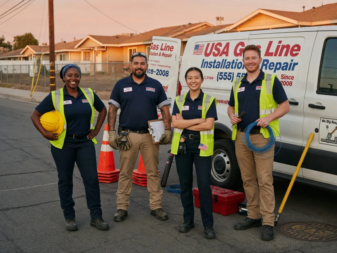 Gas Line Installation company in Manakin Sabot, VA